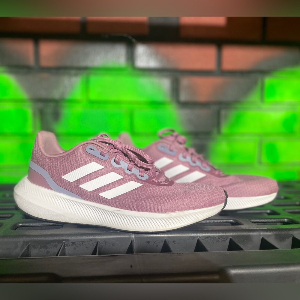 Size 9- Adidas Purple Cloud Foam Sneakers